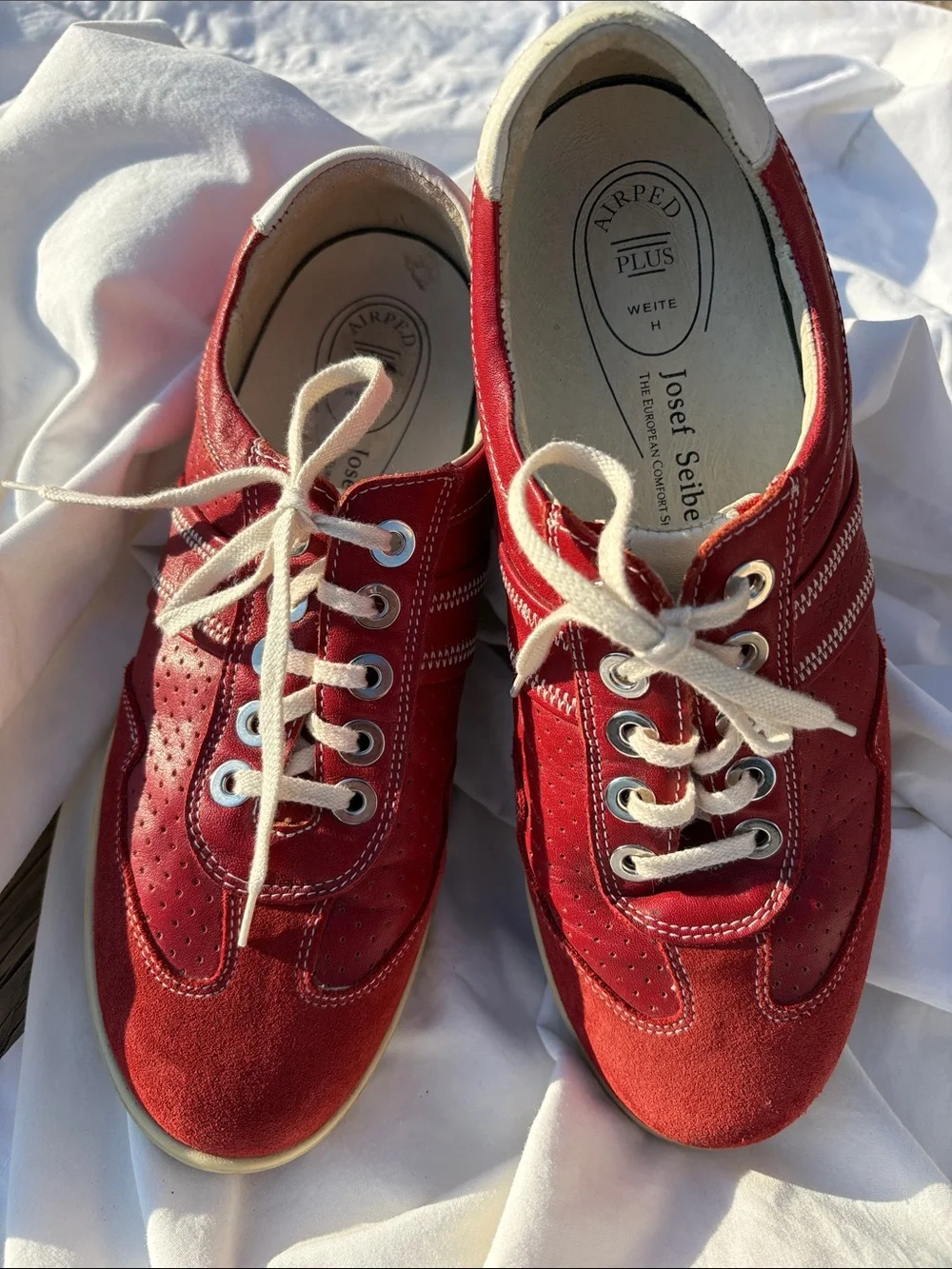 Josef Seibel Red Caspian Sneaker women 9
